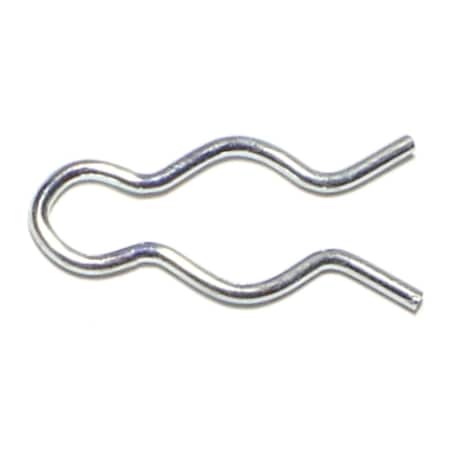 Midwest Fastener 1/2" x 1-1/4" Zinc Plated Steel Pin Clips 20PK 67091